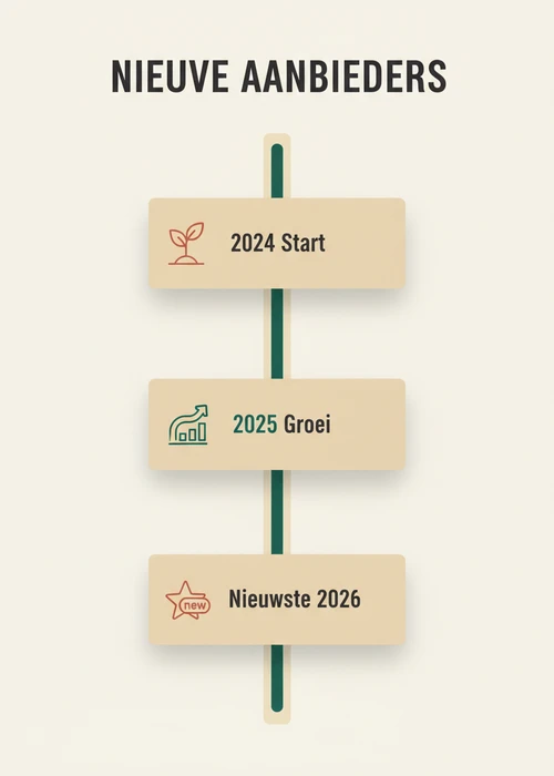 Tijdlijn van nieuwe bankoverschrijving casino's: 2024 start, 2025 groei en de nieuwste aanbieders van 2026.